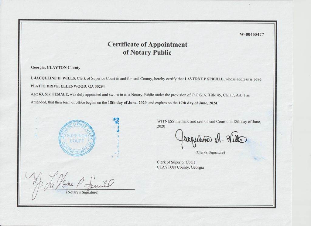 Notary Public License