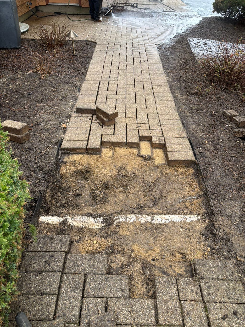 Fix pavers sidewalks 