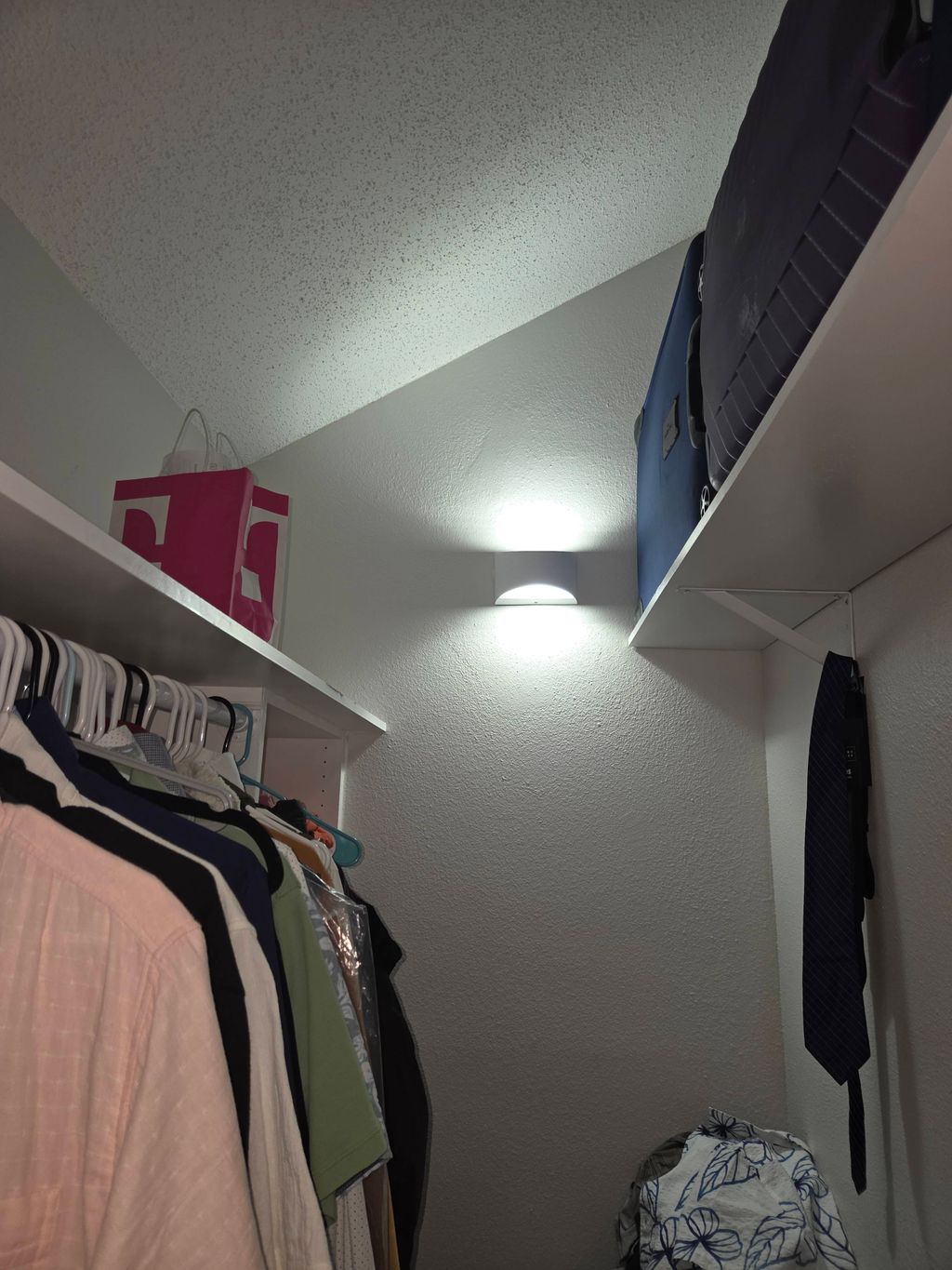 wire, switch, and light installation brand new wal