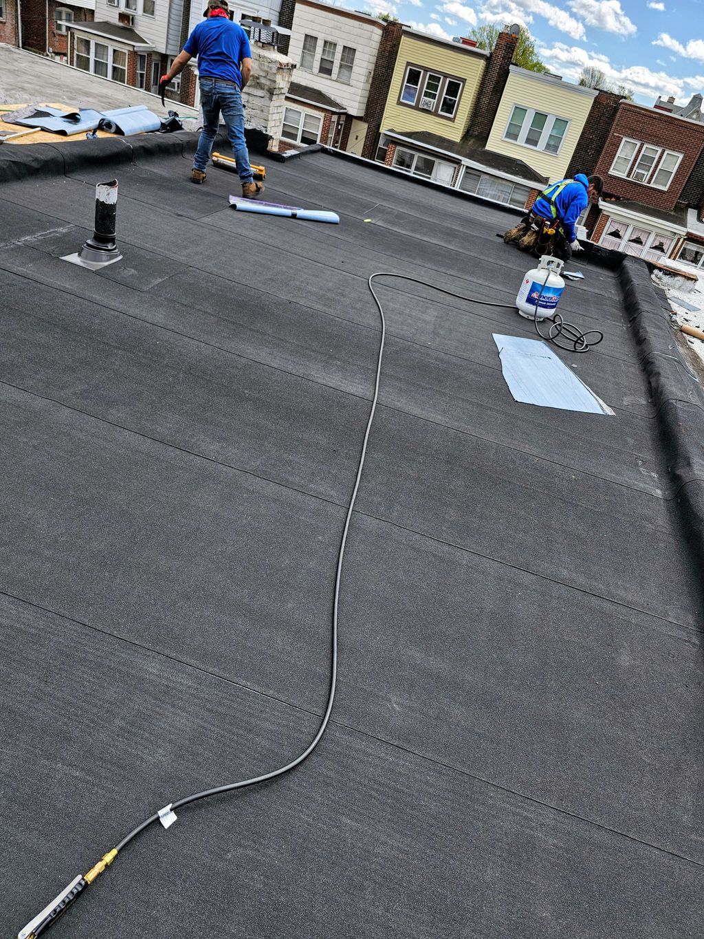 Flat Roof Replacement in Chester, PA