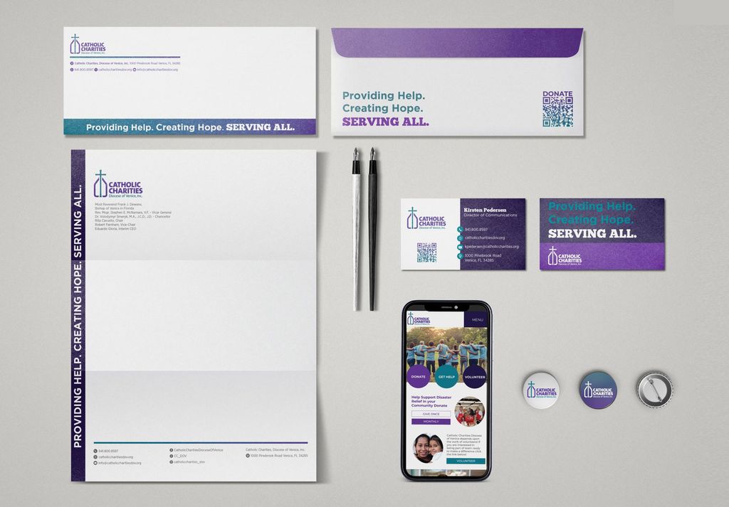 Catholic Charities Brand Identity