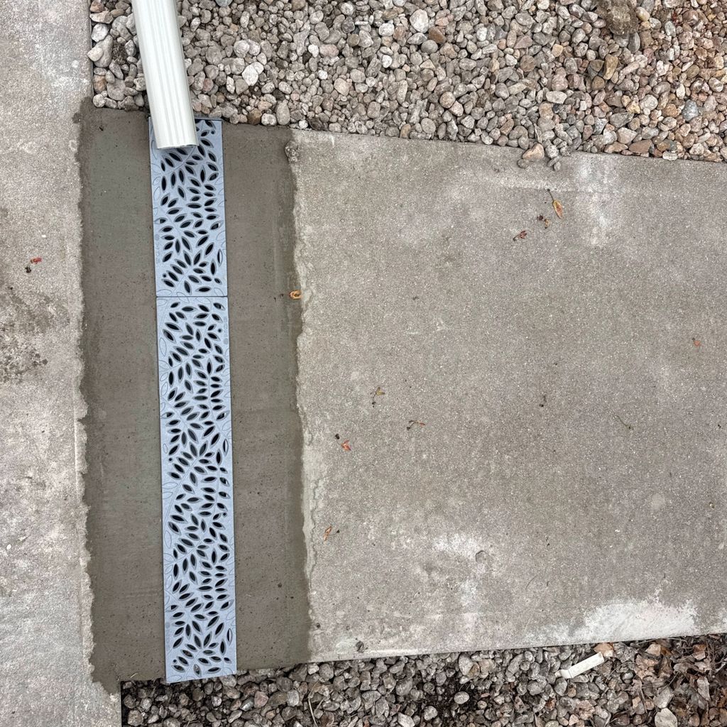 Colorado Gutter Professionals installed drain in t