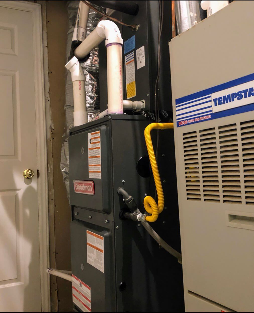 One of me clean, safe, and code-compliant gas furn