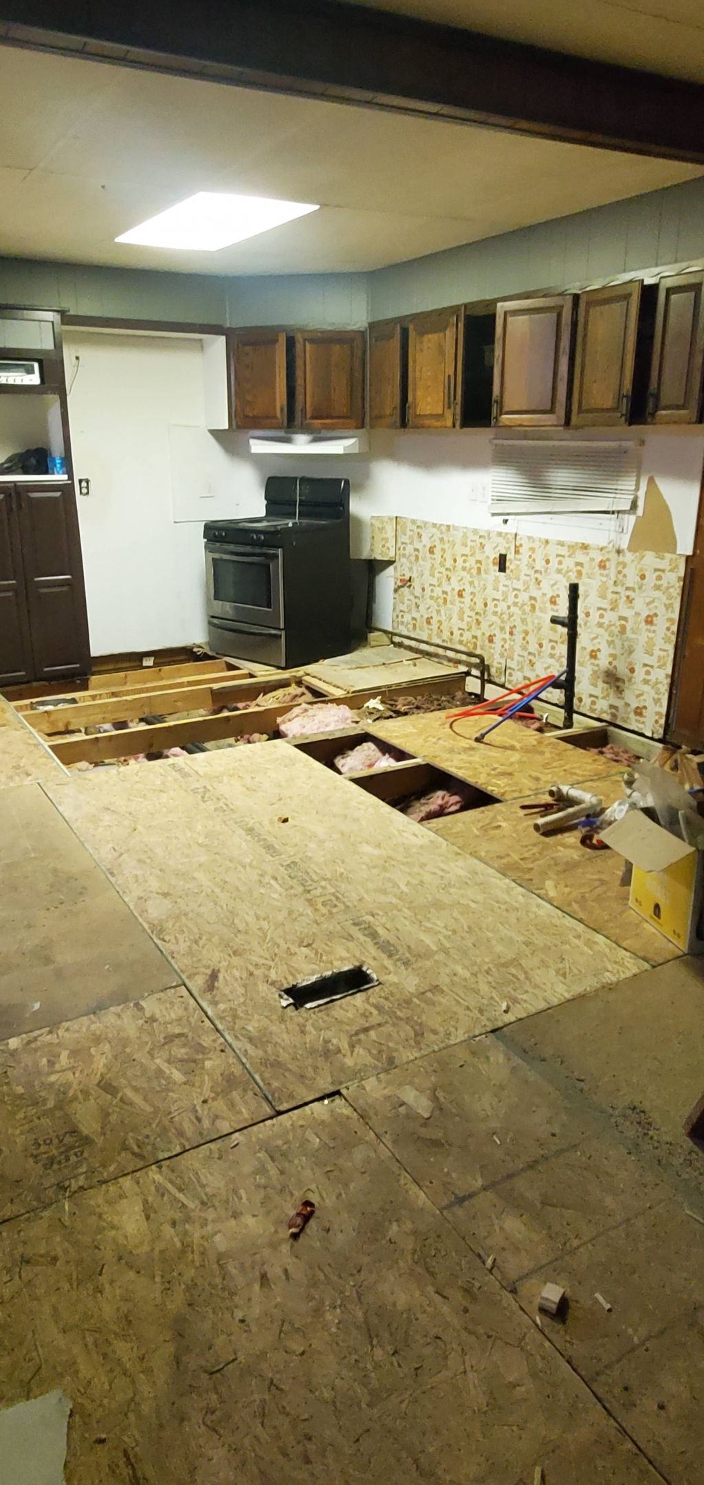 Kitchen Demo , Island and Cabinets