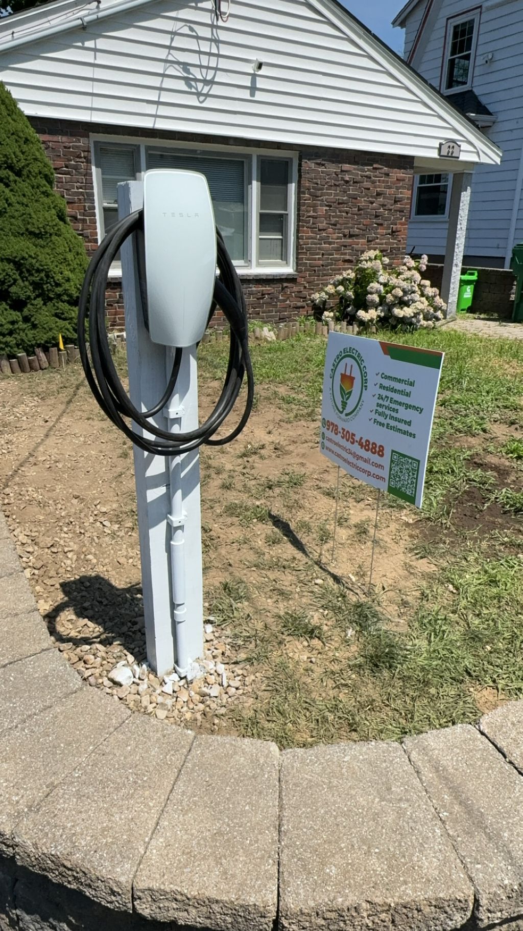 EV charger installations