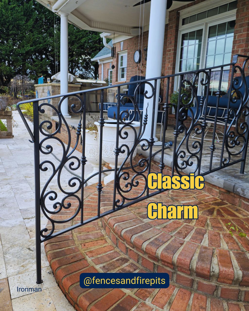 We install custom railings