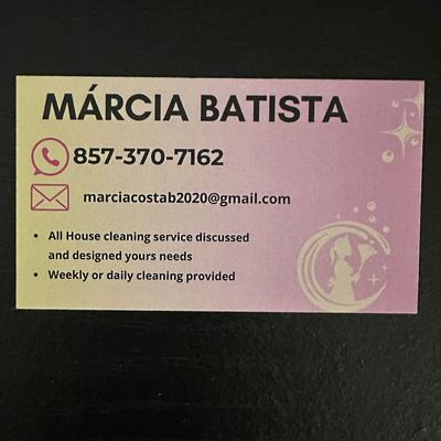 Avatar for Marcia’s cleaning