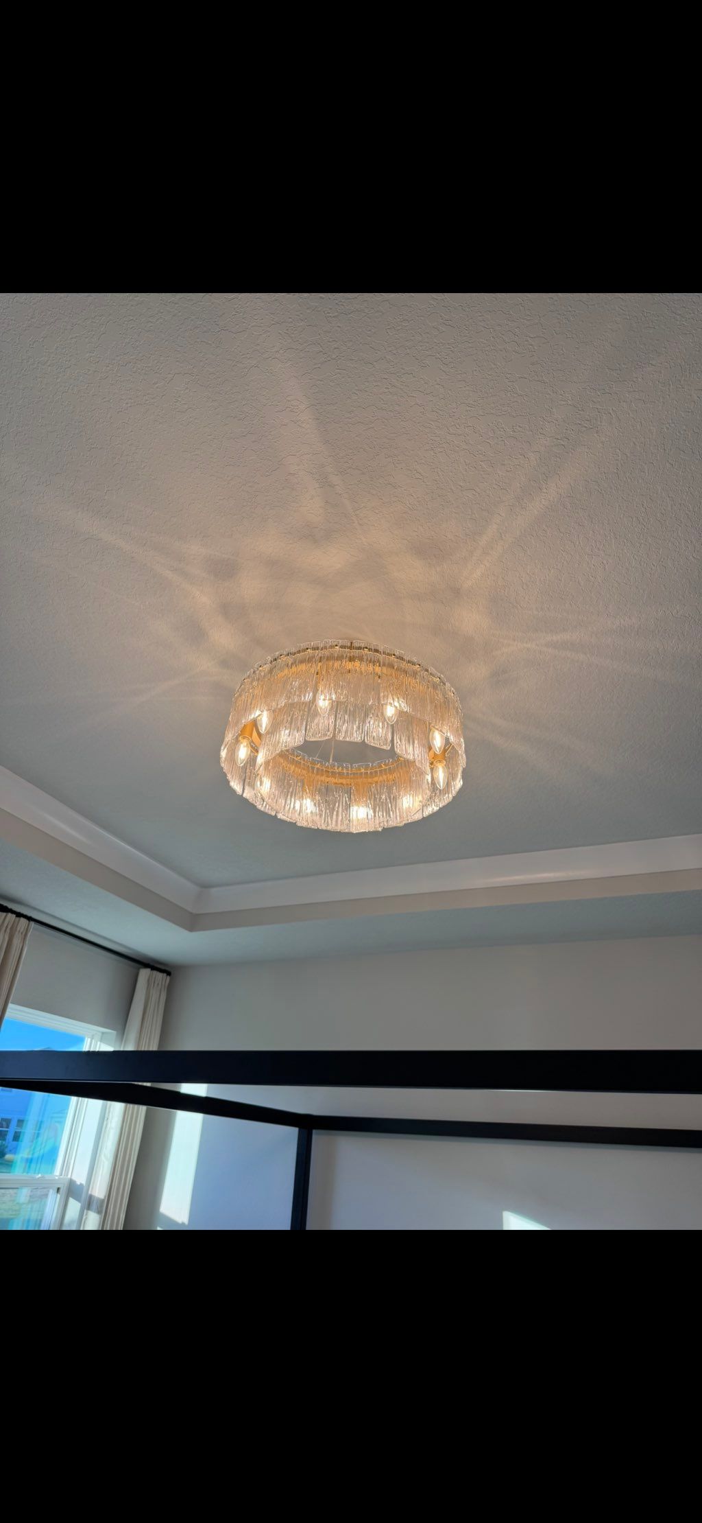 Chandelier install