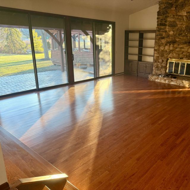 New Prefinished Hardwood Installed