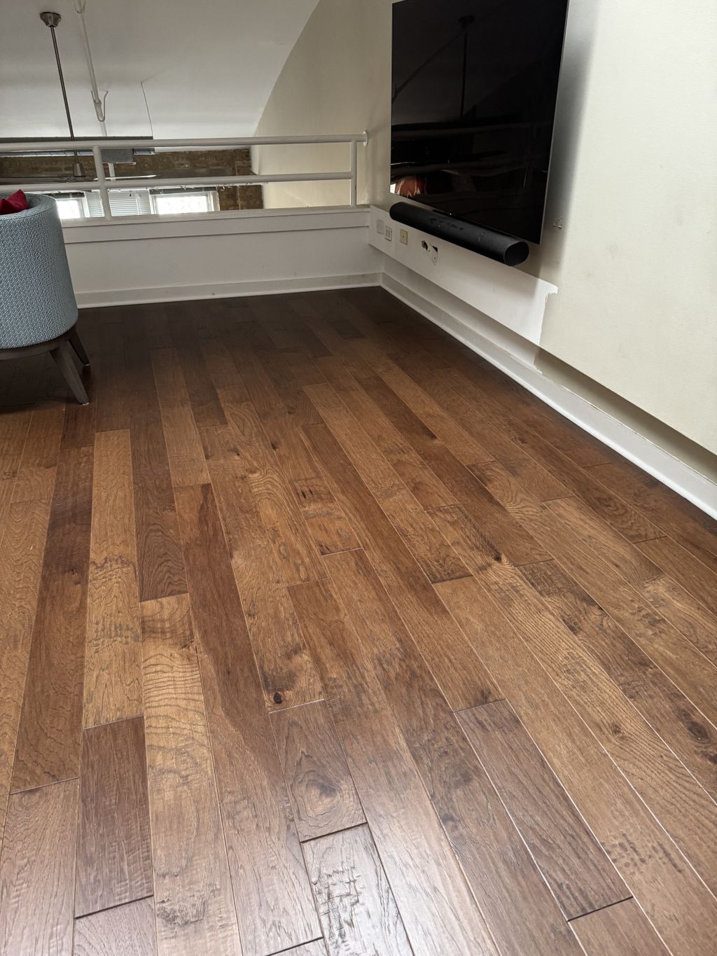 New Hickory Engineered Hardwood installed in Raven