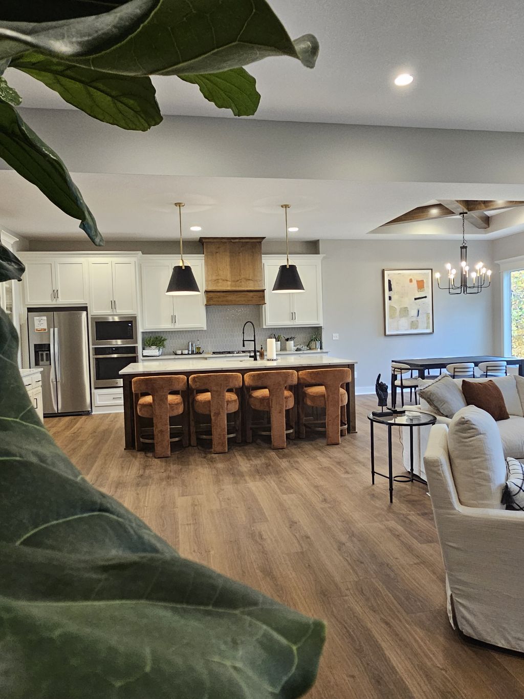 New build home staging project