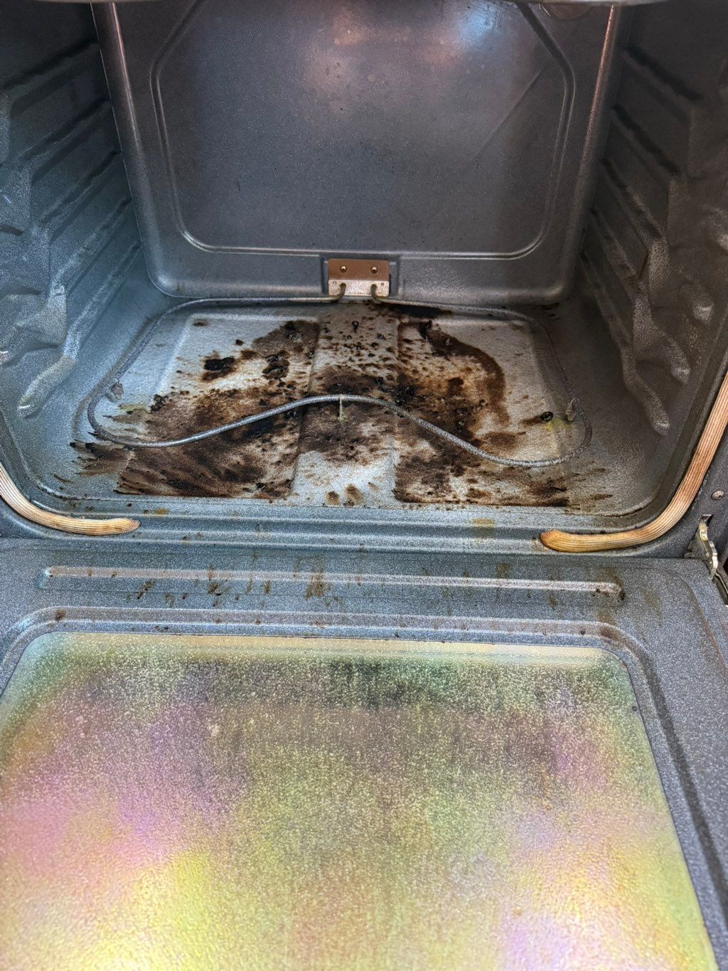 Oven before