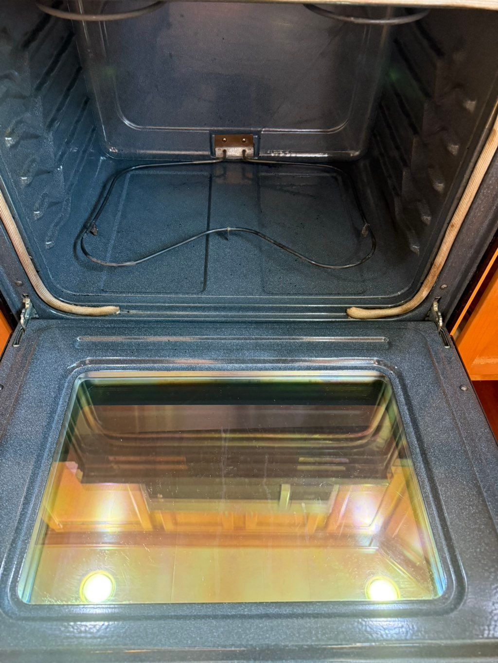 Oven clean after