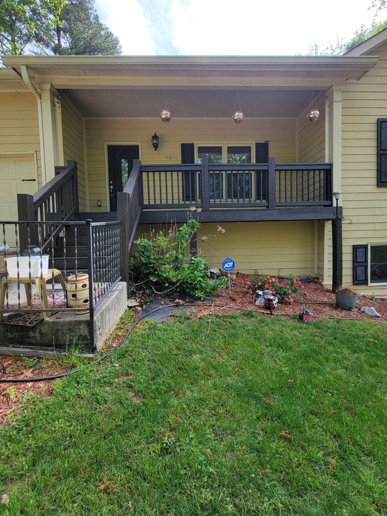Front porch- after 