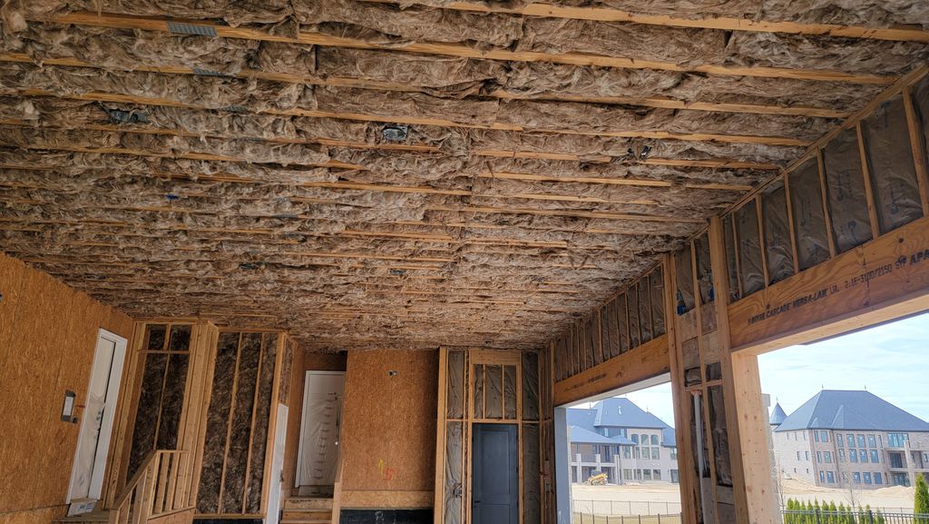 R-38 Fiberglass over 2" Close Cell