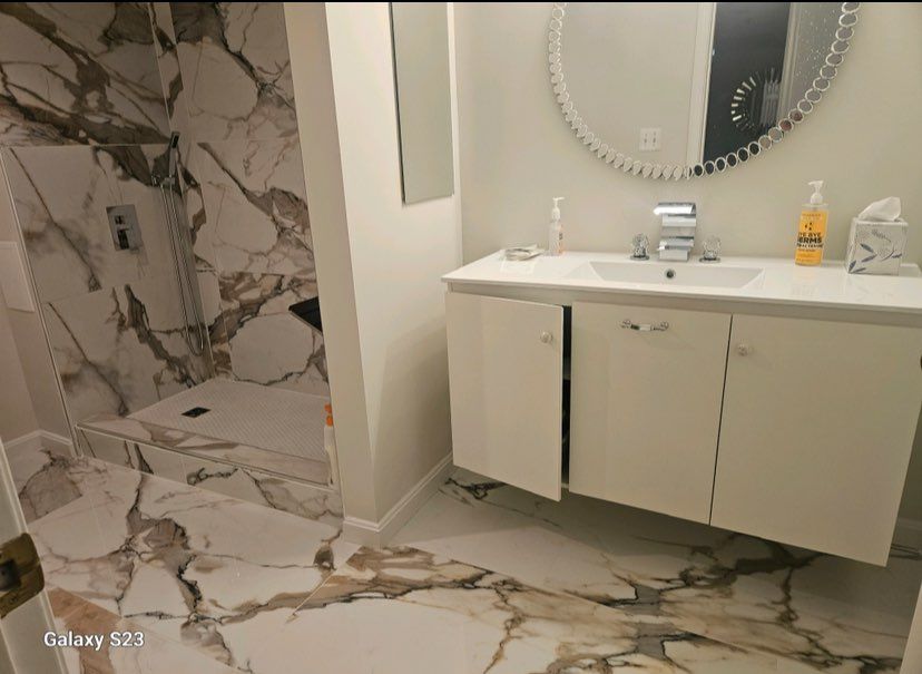 Total bathroom renovation 