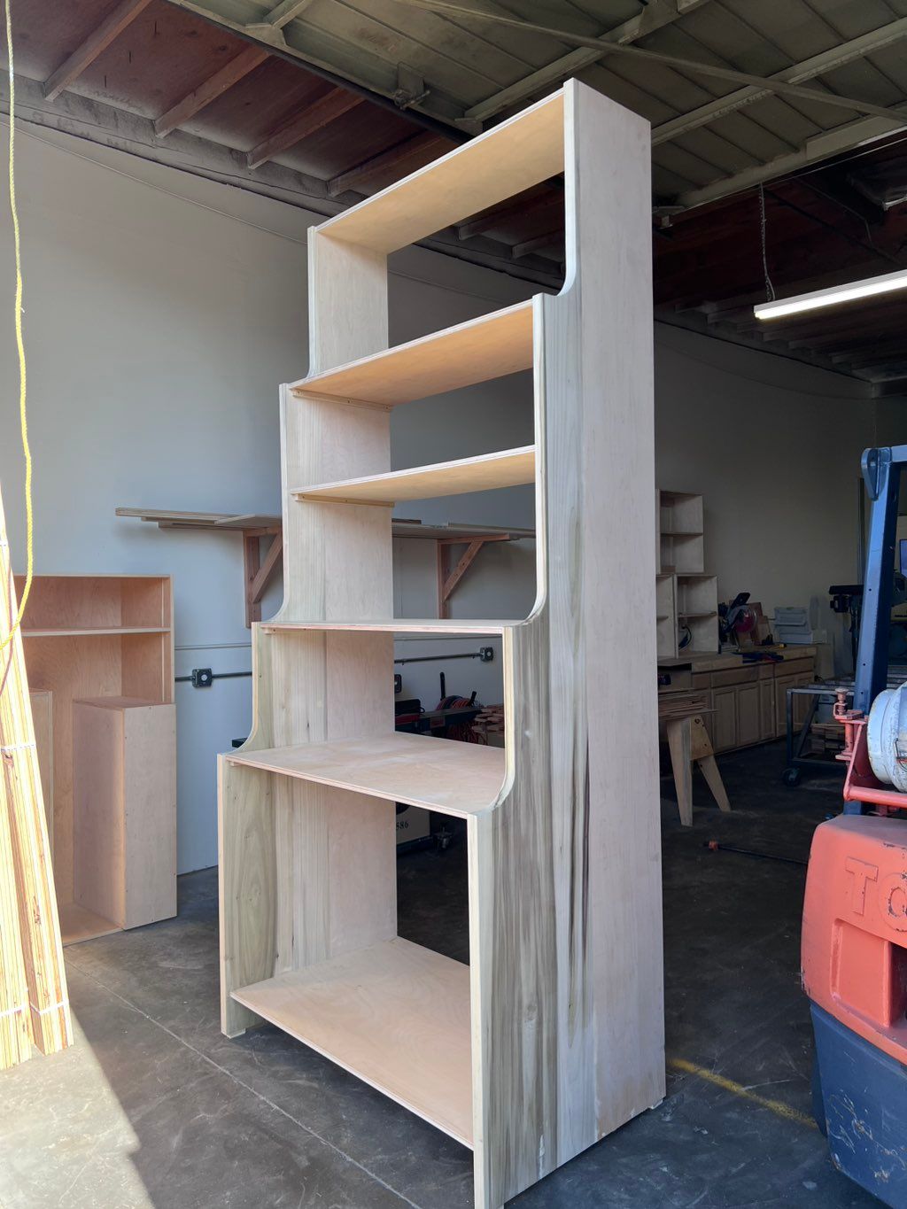 Custom built bookshelf 
