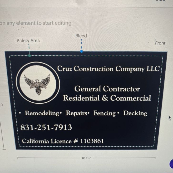 Cruz construction Co General contractor