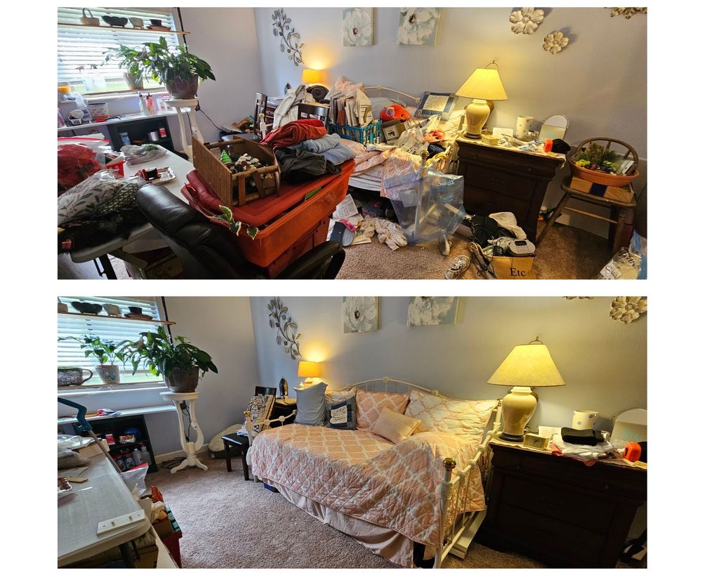 Bedroom transformation