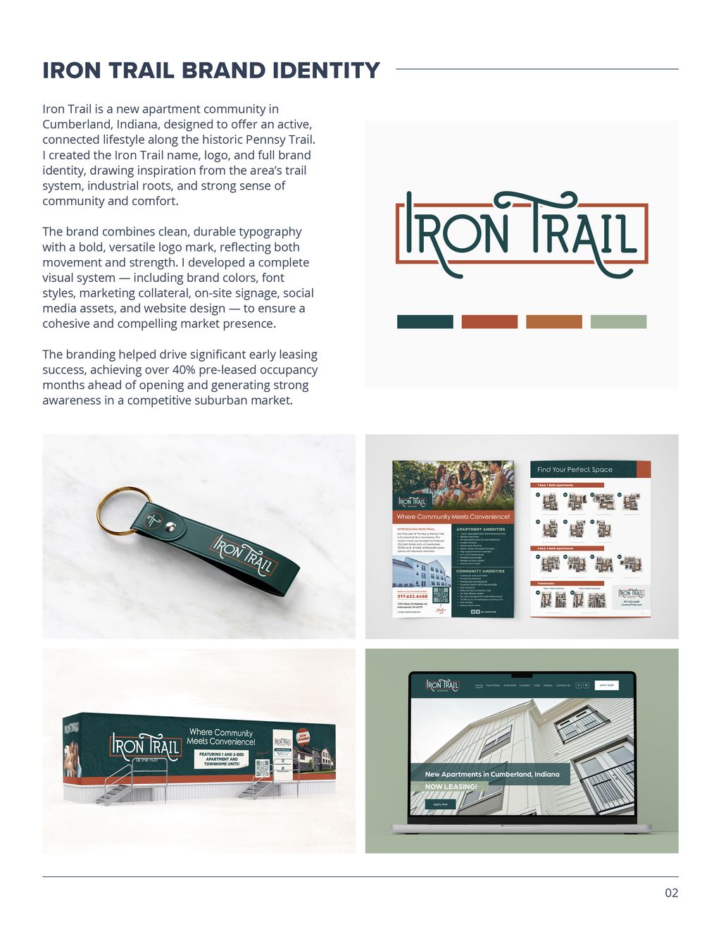 Iron Trail Logo Design / Brand Development