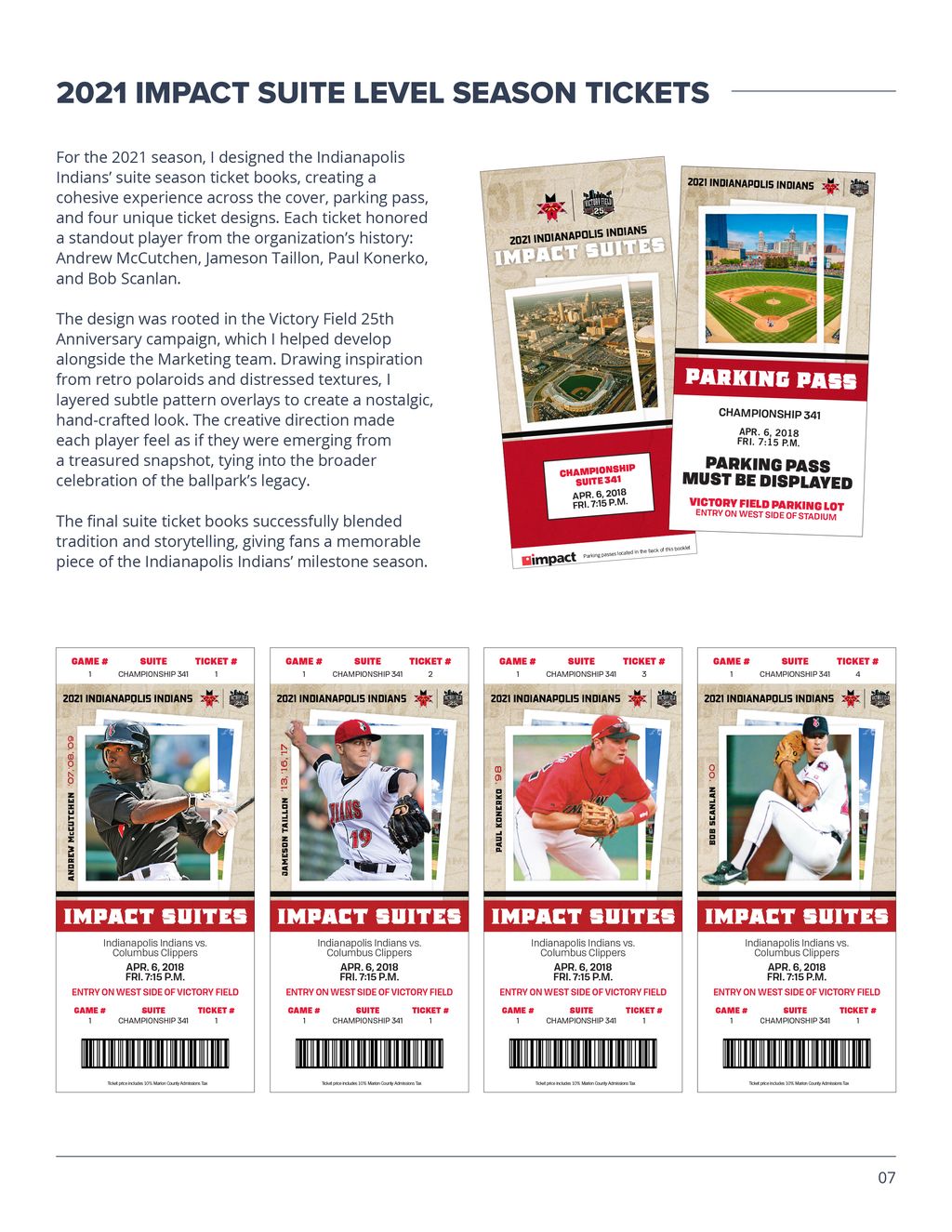 2021 Season Suite Ticket Books