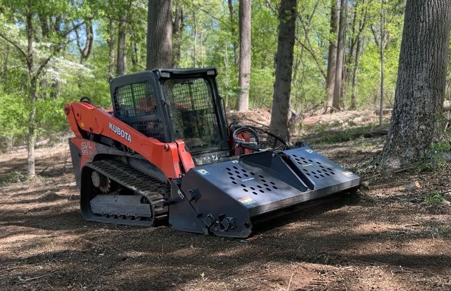 Our Rock Hound In Action. Gets rid of rocky soil!