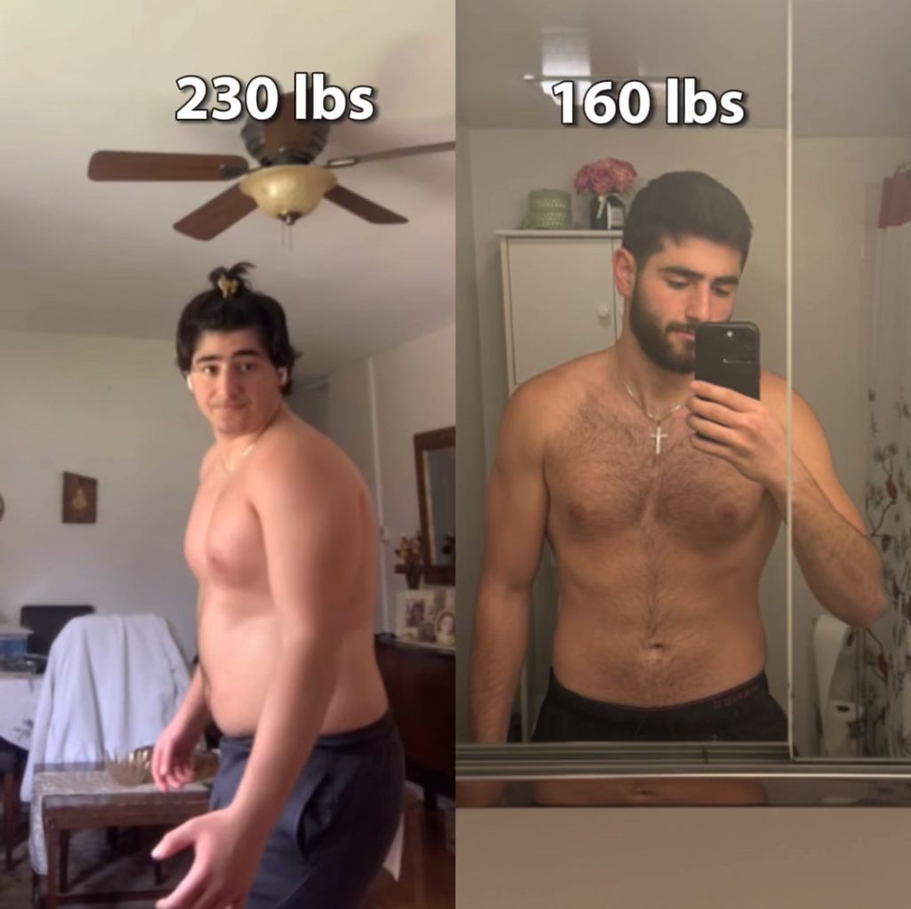 My Personal weight loss transformation. I lost 70 
