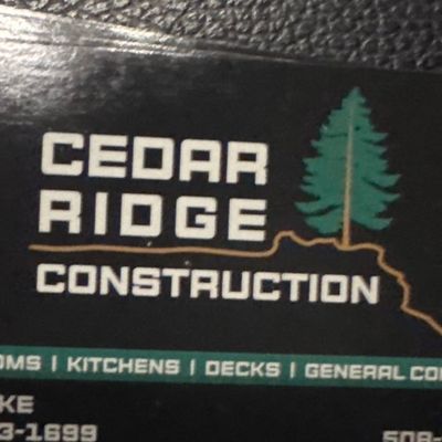 Avatar for Cedar Ridge Construction