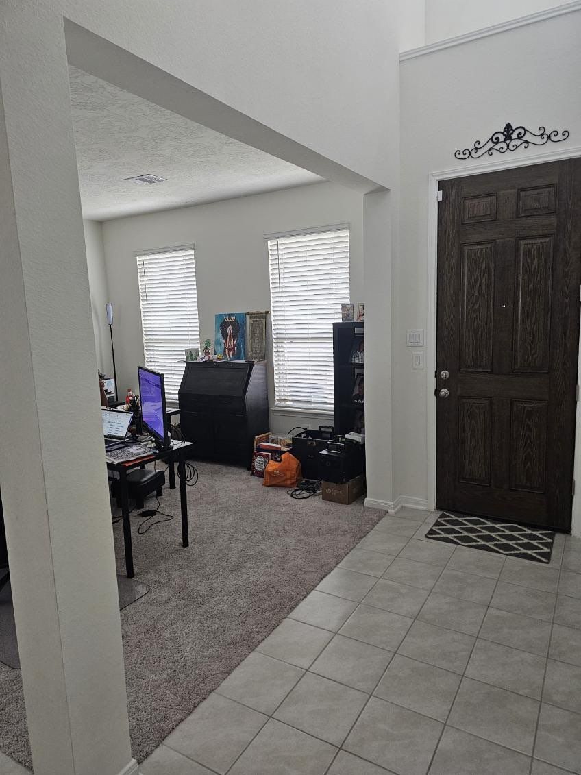 Before office remodel