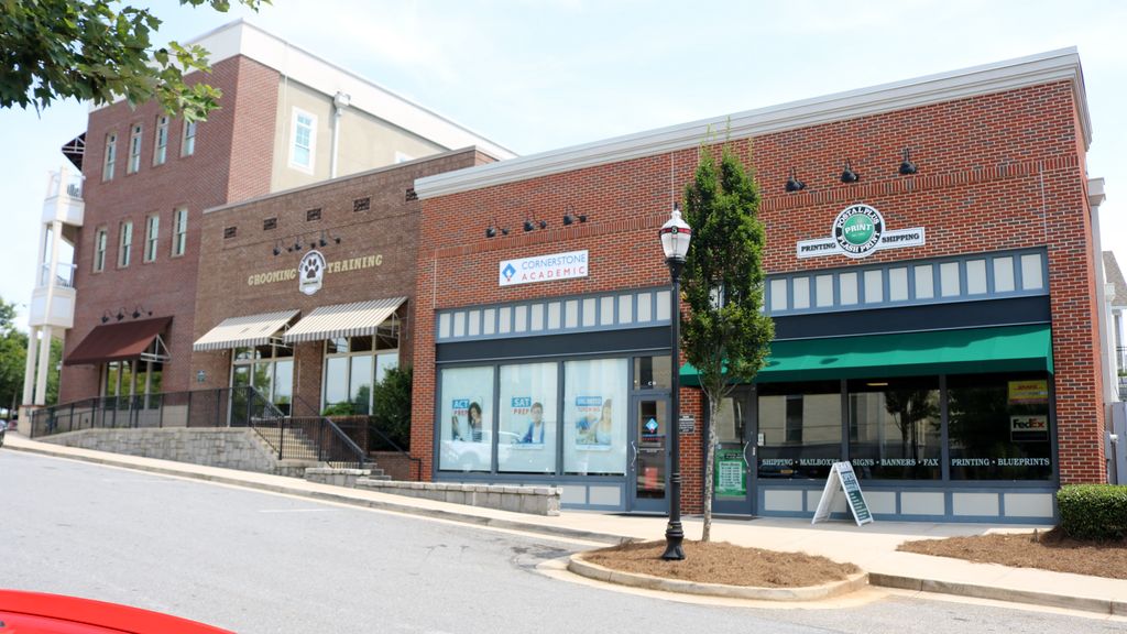 We are located on Savannah Square Street next to P