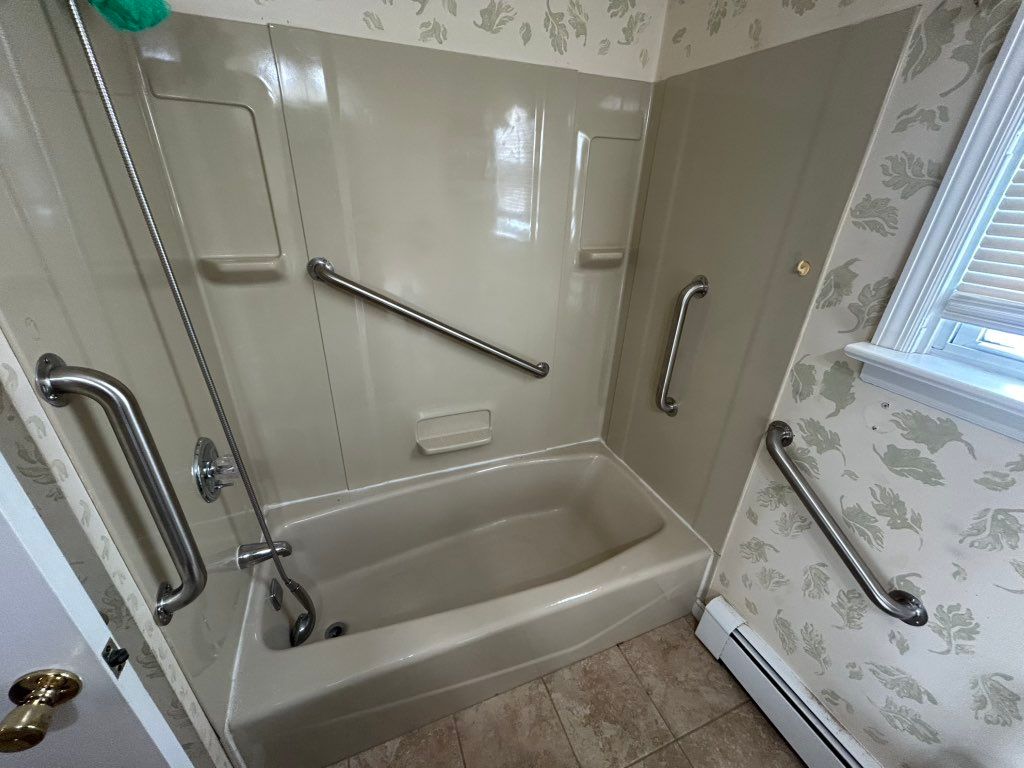 Grab bar installation job 