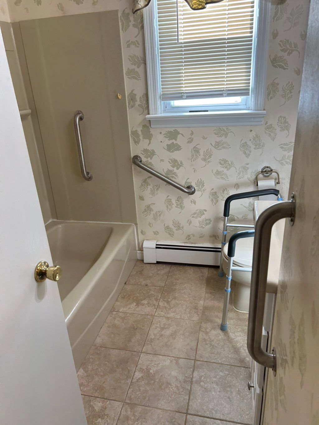 Grab bar installation 
