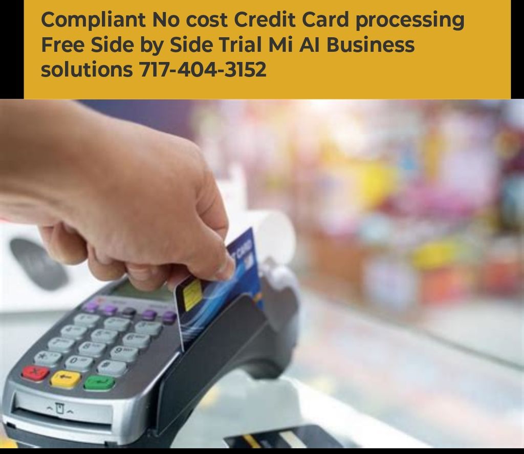 no cost credit card processing 