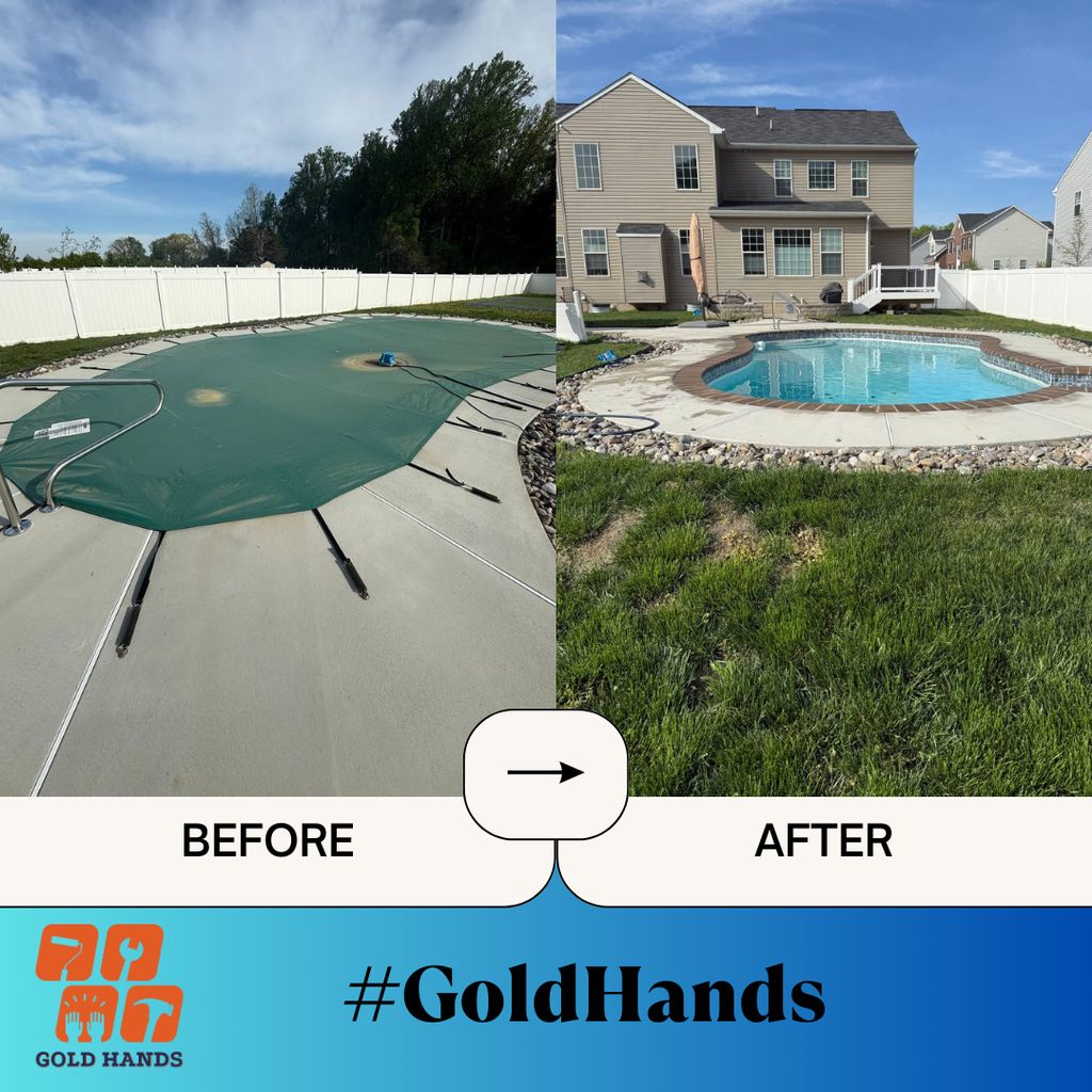 Pool uncovering