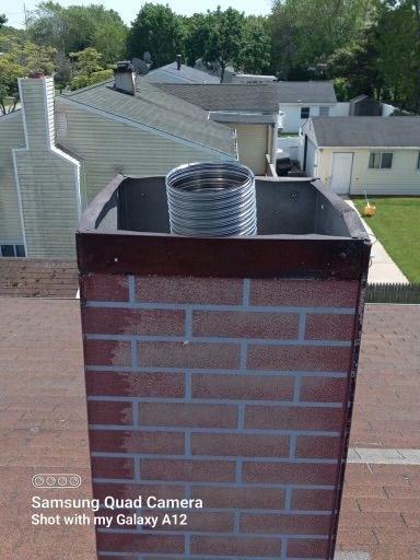 Making sure everything vents out properly.