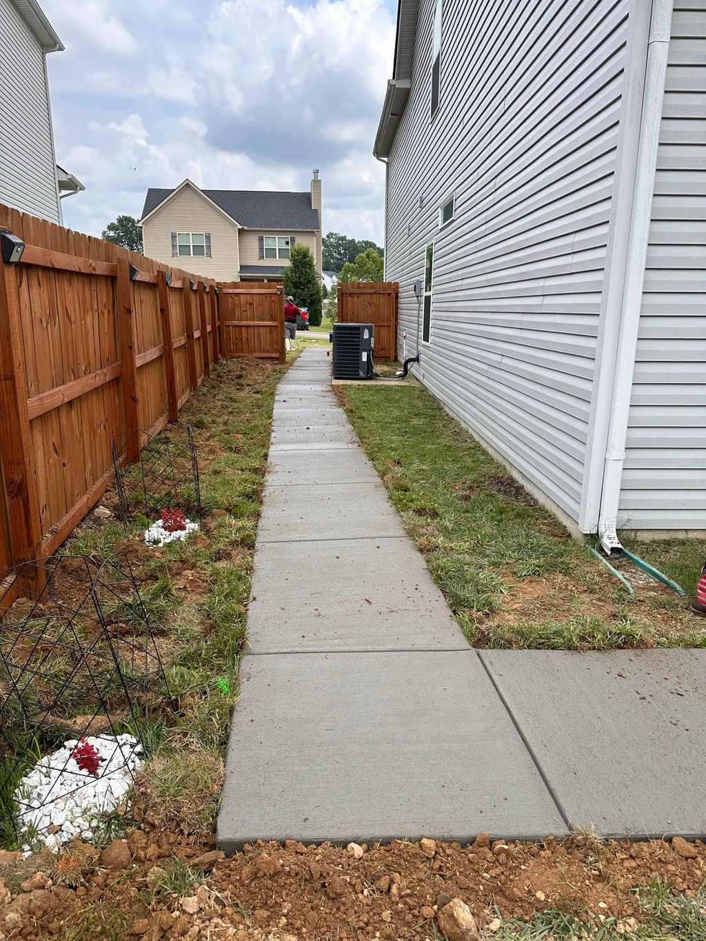 Concrete Walkway 