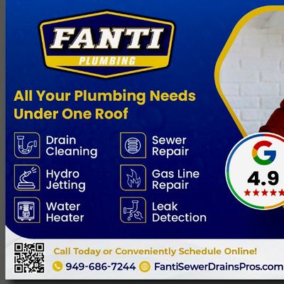 Avatar for Fanti Sewer & Drain Plumbing Pros