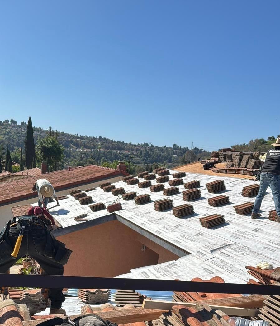 New Tile Roof Replacement