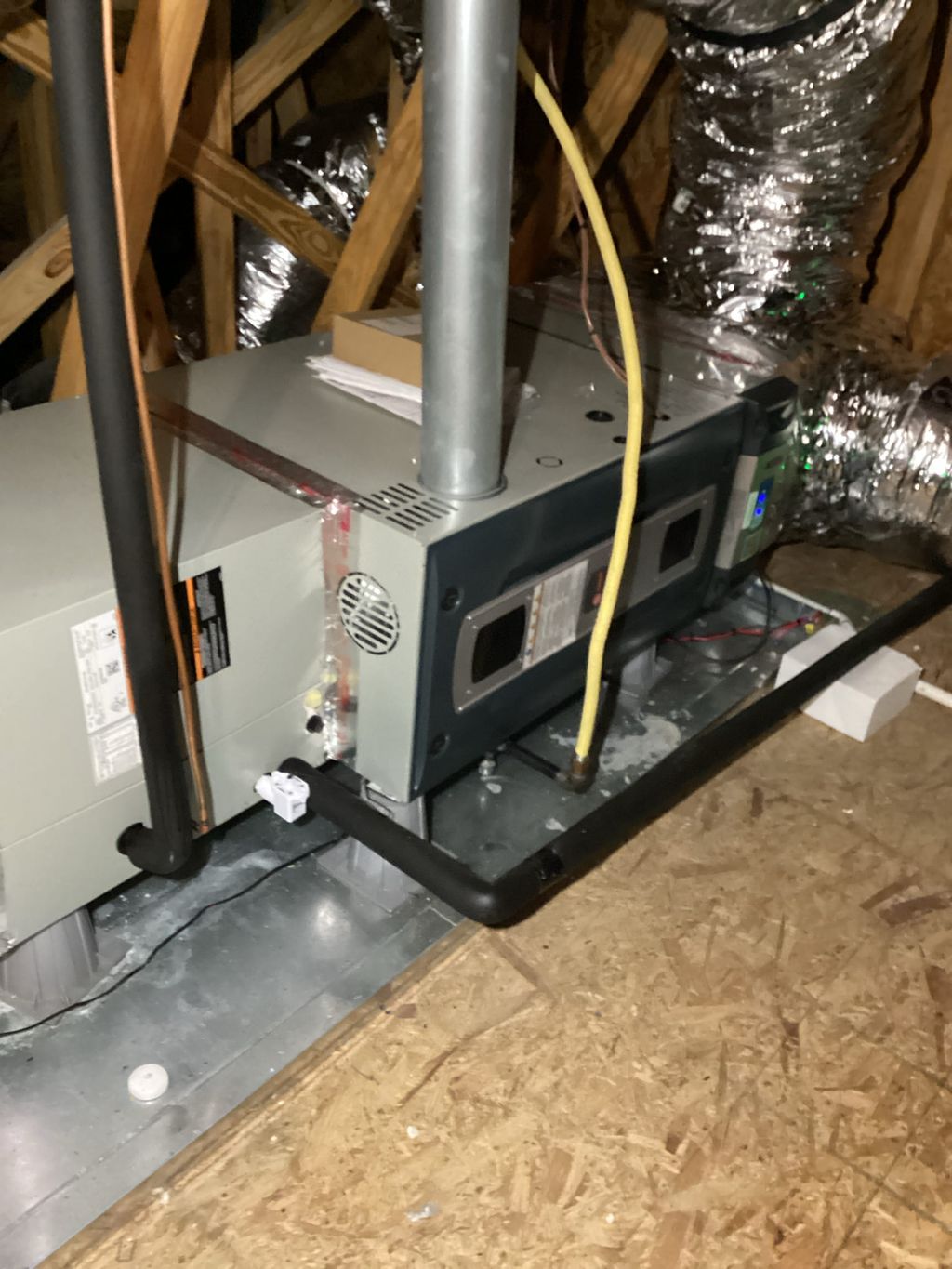 New Trane Gas Furnace
