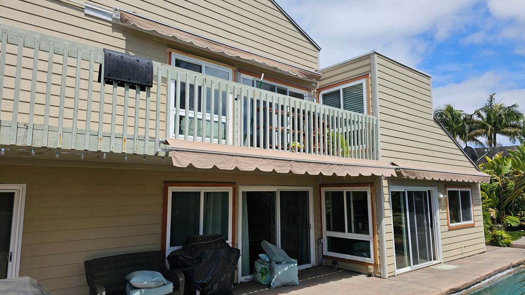 Whole house siding