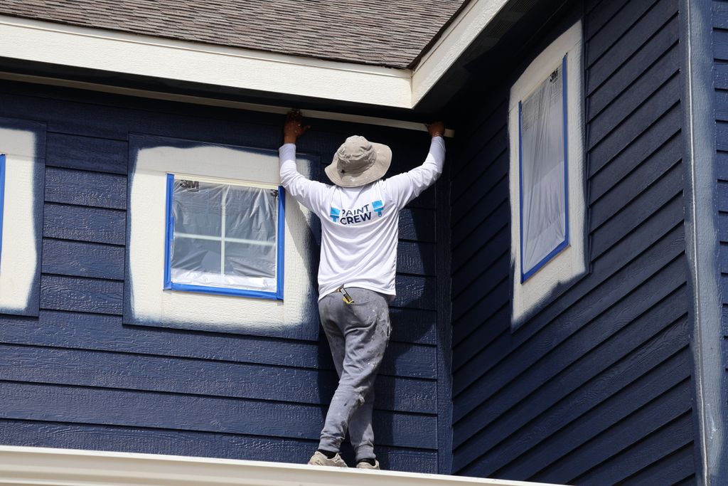 Masking windows using Frogtape, industry best to p