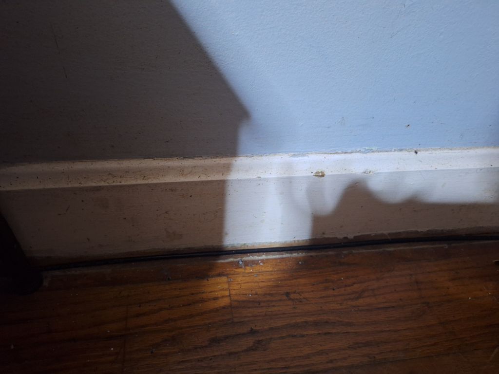 baseboard before