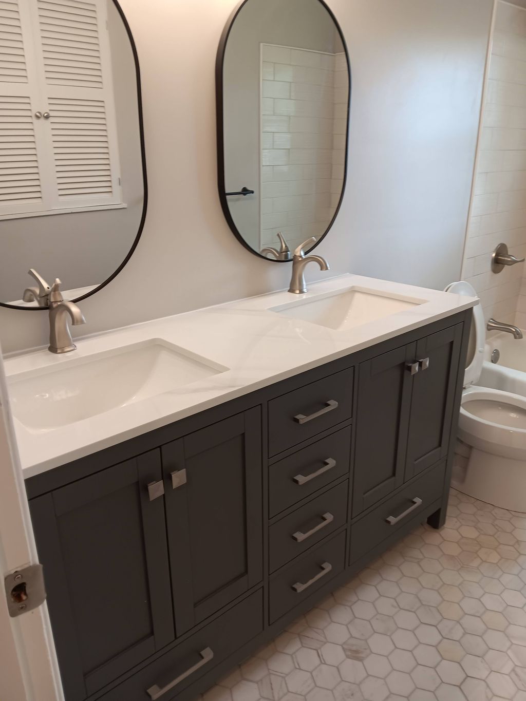 main bath after