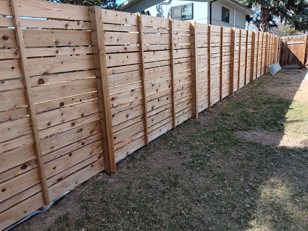 Horizontal fencing 