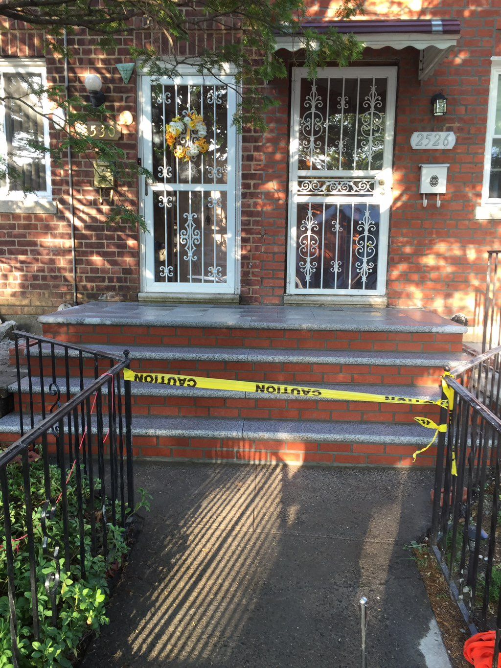 Front steps 