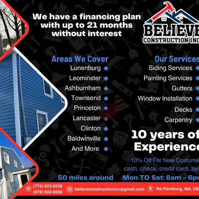 Avatar for Believe Construction Inc
