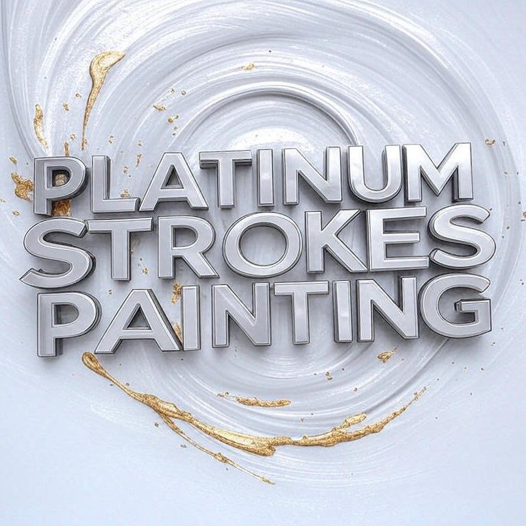 Platinum Strokes Painting
