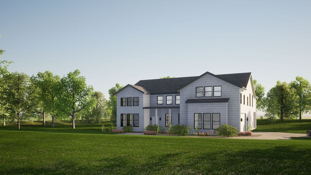 Modern take on farmhouse style.