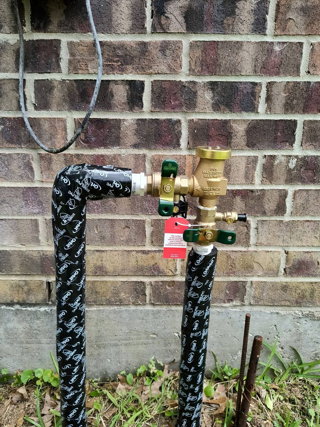 Newly installed PVB