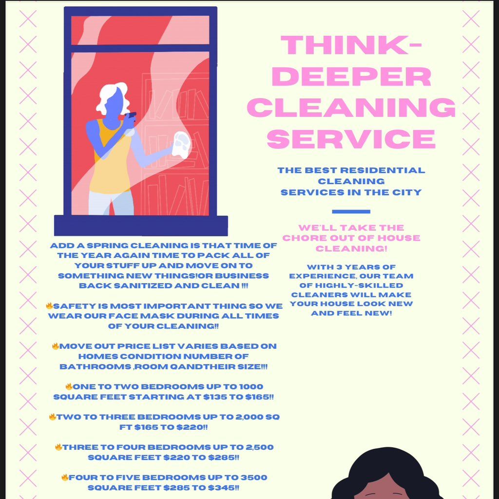 Think deeper cleaning service